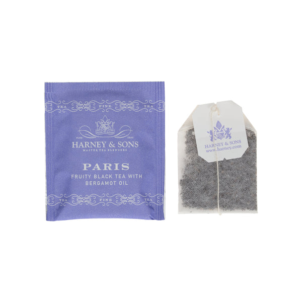 Paris, Box of 50 Foil Wrapped Tea Bags (REPACKED)