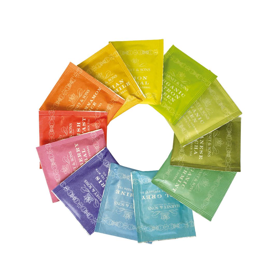 Harney & Sons Sampler Wooden Tea Chest with Teabags Harney and Sons