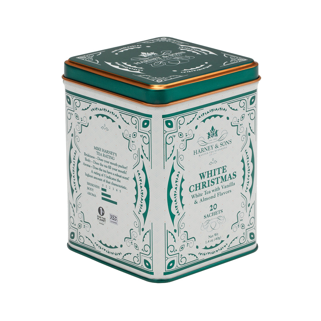 White Christmas Tea, Tin of 20 Sachets