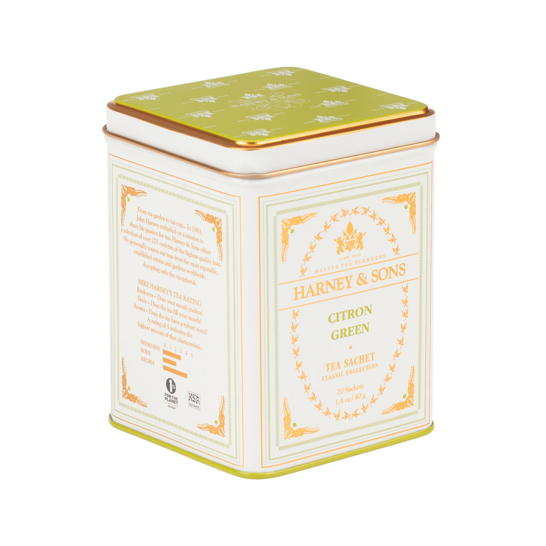 Citron Green, Classic Tin of 20 Sachets