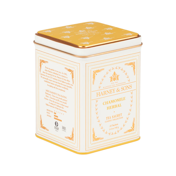 Chamomile Herbal, Classic Tin of 20 Sachets