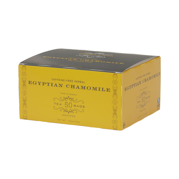 Egyptian Chamomile, Box of 50 Foil Wrapped Tea Bags