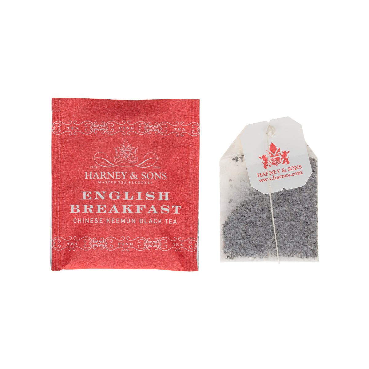 English Breakfast, Box of 50 Foil Wrapped Tea Bags – Harney and Sons ...