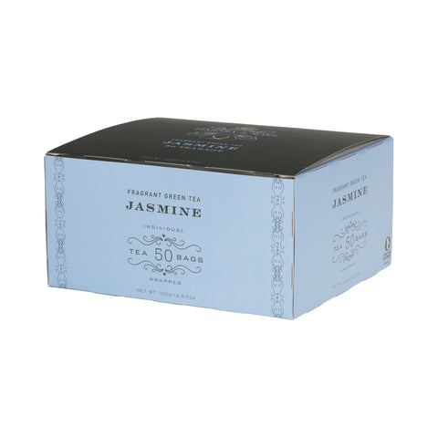 Jasmine, Box of 50 Foil Wrapped Tea Bags