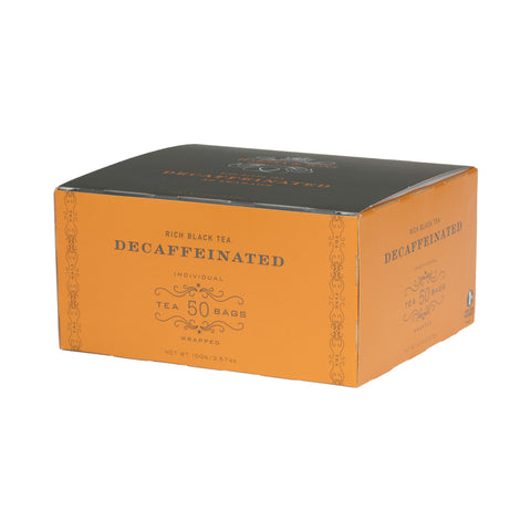 Decaf Ceylon, Box of 50 Foil Wrapped Tea Bags