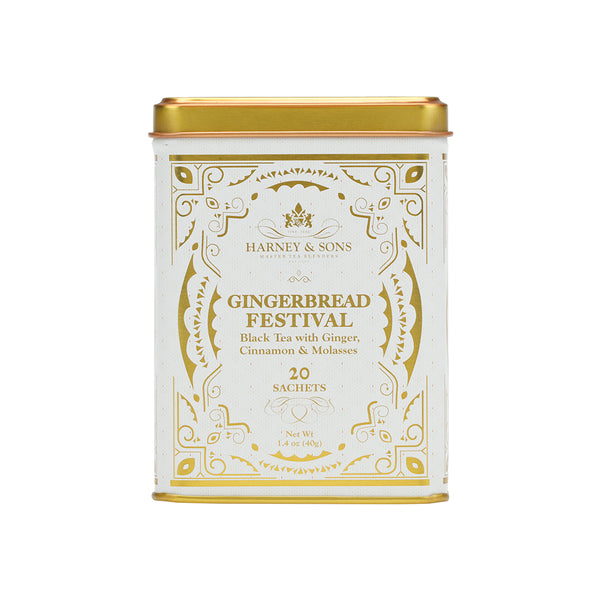 Gingerbread Festival, Tin of 20 Sachets