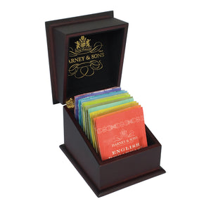 Harney & Sons Sampler - Wooden Tea Chest with Teabags