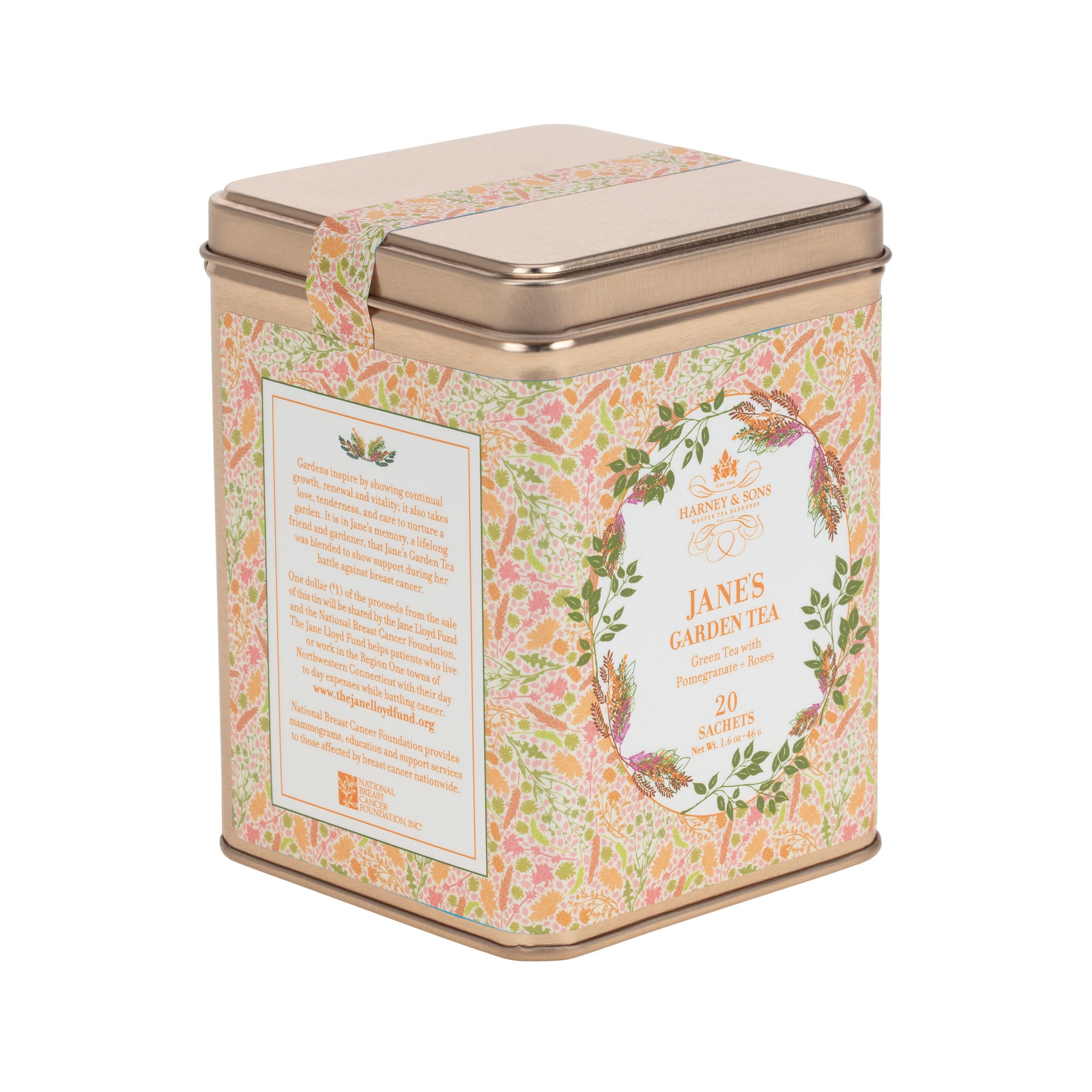 [CLEARANCE SALE] Jane's Garden Charity Tea, Special Tin of 20 Sachets