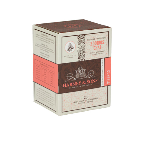 Rooibos Chai, Box of 20 Individually Wrapped Sachets