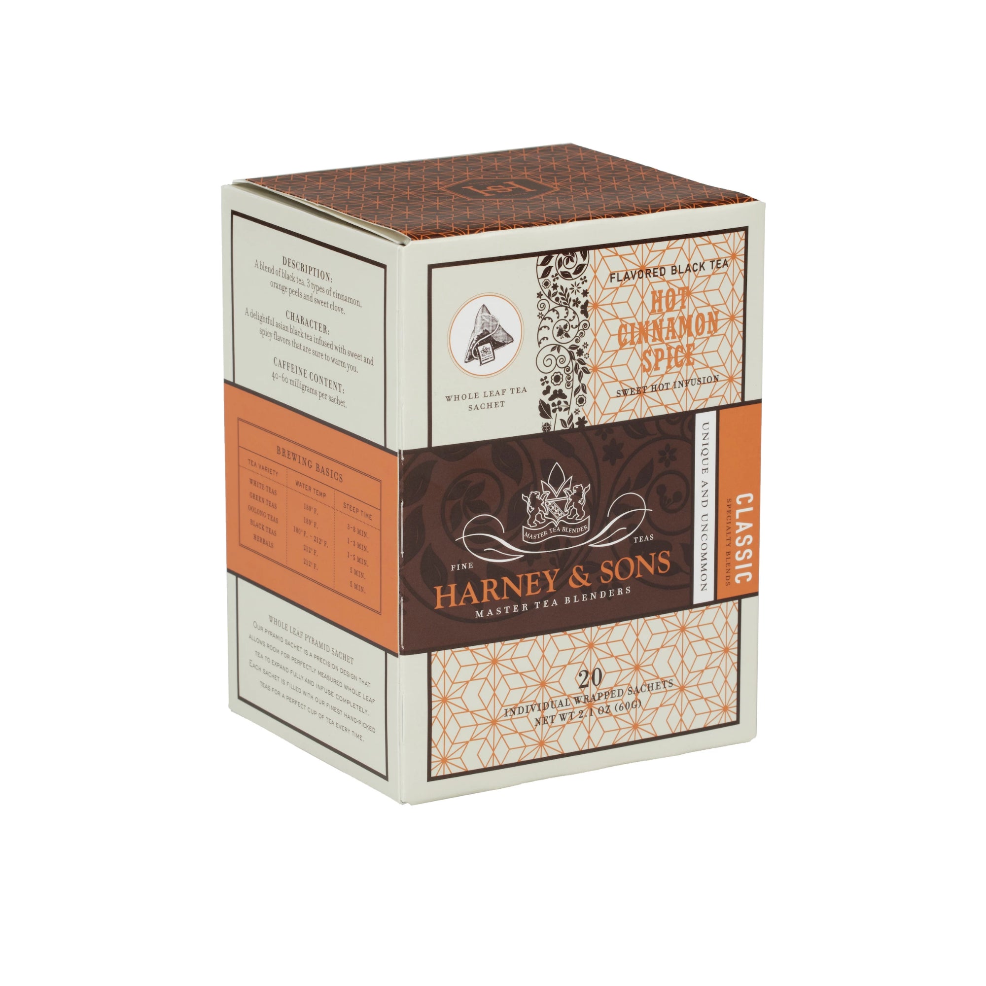 [CLEARANCE SALE] Hot Cinnamon Spice, Box of 20 Individually Wrapped Sachets